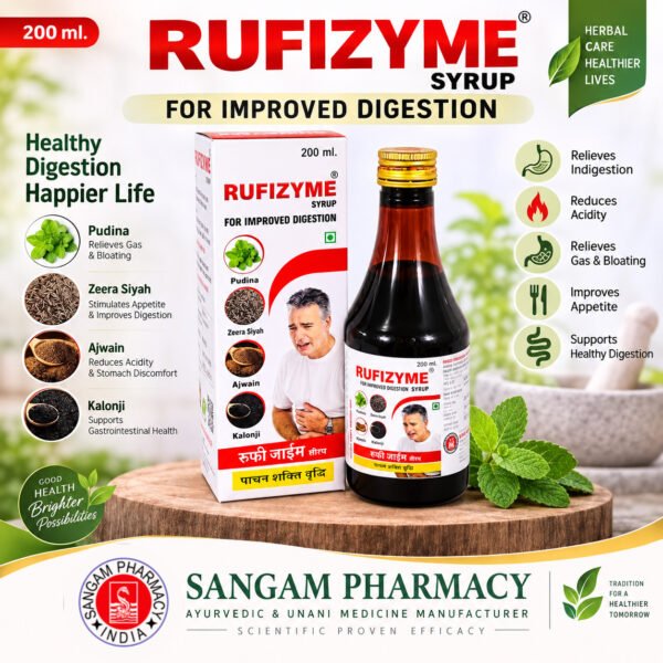 RUFIZYME Syrup 200ml.